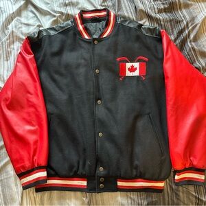Steve & Barry’s Brand Canada Hockey Jacket Mens Size Large
